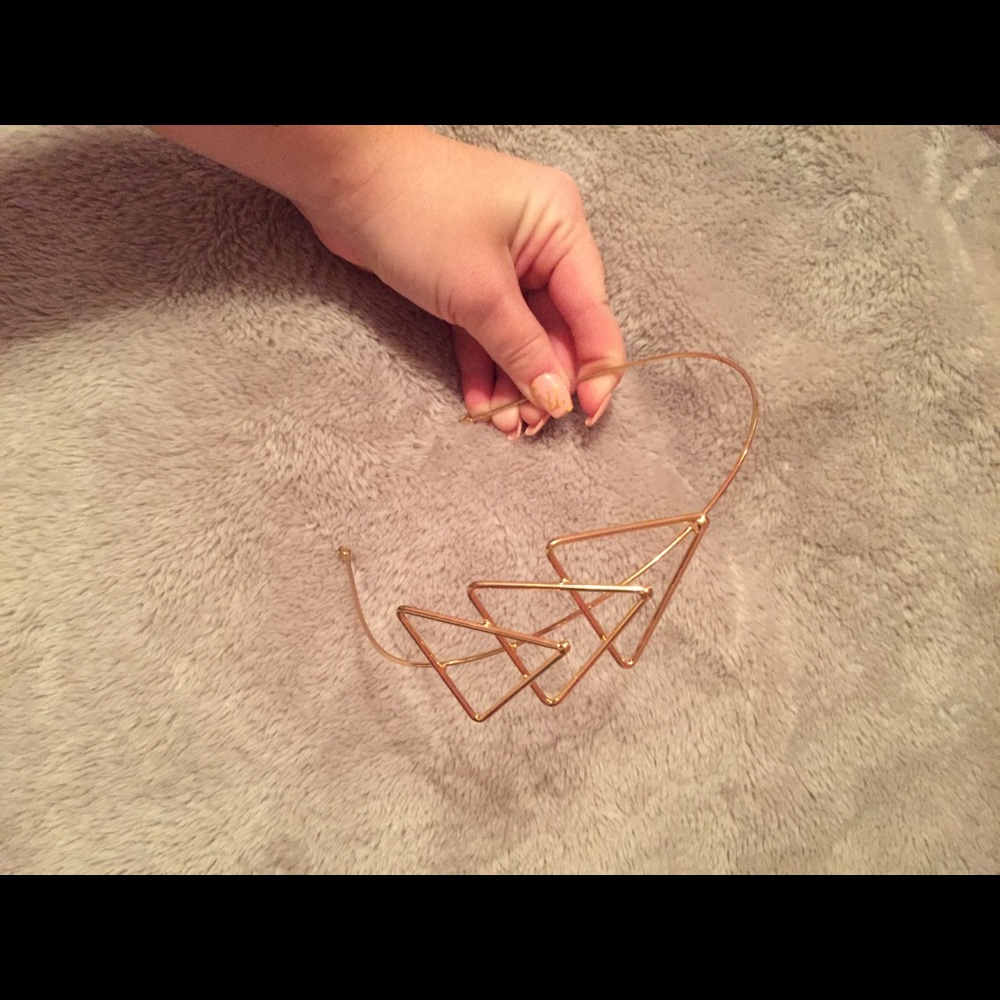 Gold Geometric Headband